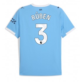 Herren Fußballbekleidung Manchester City Ruben Dias #3 Heimtrikot 2025-26 Kurzarm